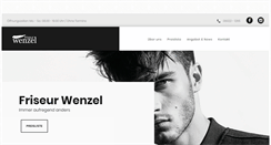 Desktop Screenshot of friseurwenzel.de